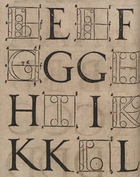 Konstruktion von Buchstaben